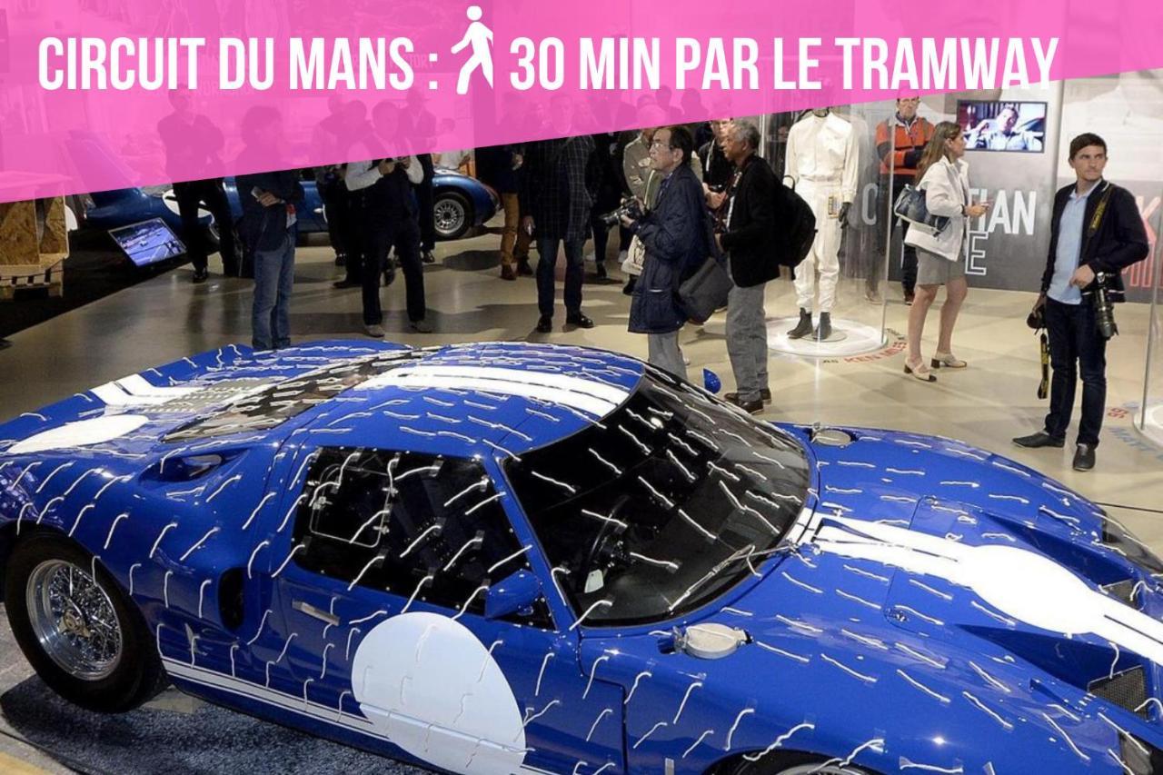 Tramway 12 Jaures Cosy Proche Gare Apartamento Le Mans Exterior foto